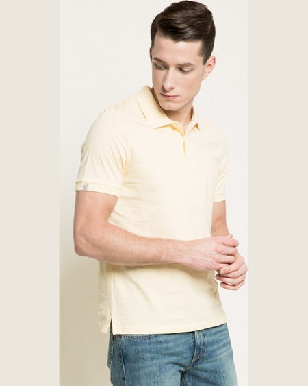 Tricou Jack and Jones polo crem