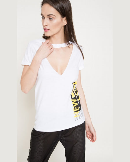 Tricou Missguided alb