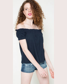 Top Vero Moda bleumarin