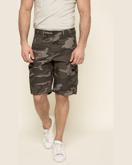 Pantaloni Jack and Jones scurti militar