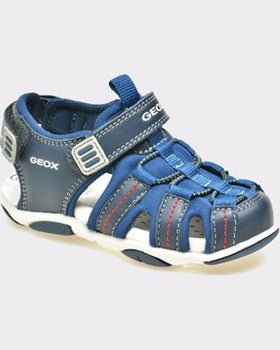 Geox Sandale pentru copii albastre din material textil