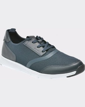 Geox Pantofi sport bleumarin din material textil