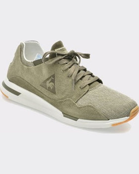 Le Coq Sportif Pantofi sport kaky din piele intoarsa