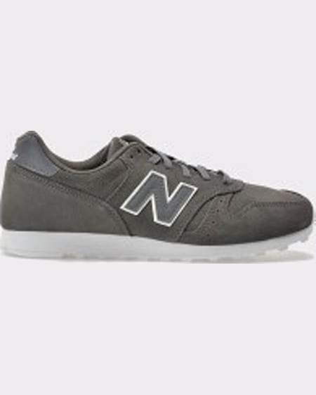 New Balance Pantofi sport gri din piele intoarsa