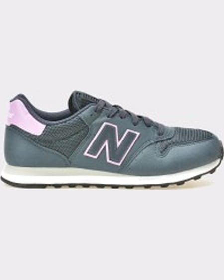 New Balance Pantofi sport bleumarin din nabuc