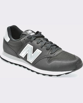 New Balance Pantofi sport negri din piele ecologica