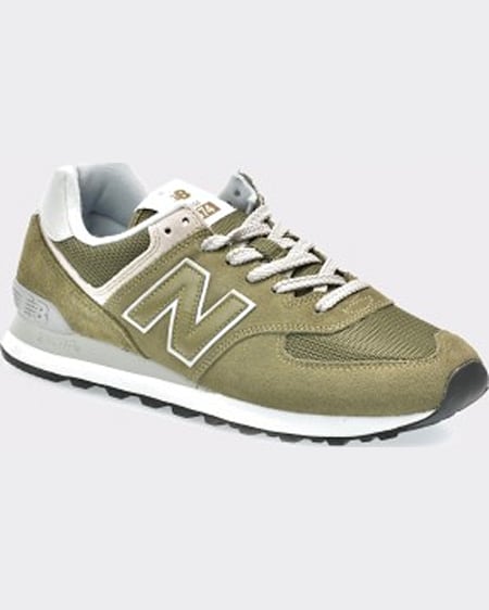 New Balance Pantofi sport kaky din piele intoarsa