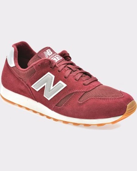 New Balance Pantofi sport visinii din piele intoarsa