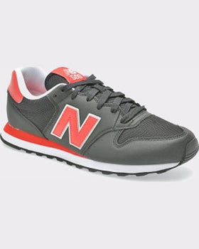 New Balance Pantofi sport negri din piele ecologica